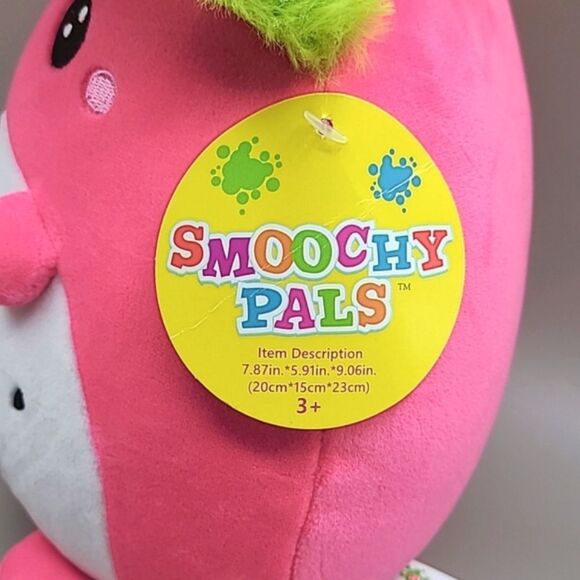 Smoochy Pals Dragonfruit Axolotl- Berry Plush Toy, NWOT - Picture 3 of 4
